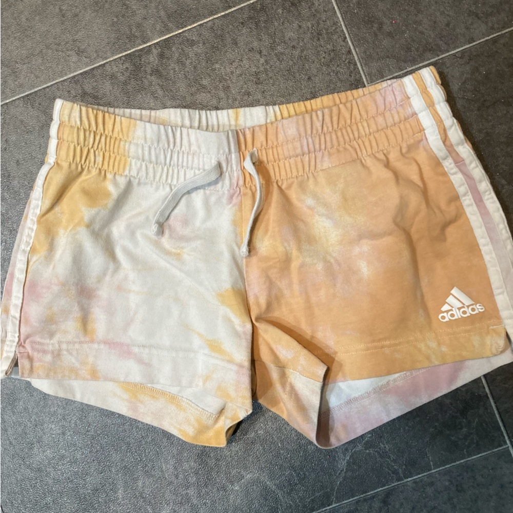 Tie Dye Adidas Shorts